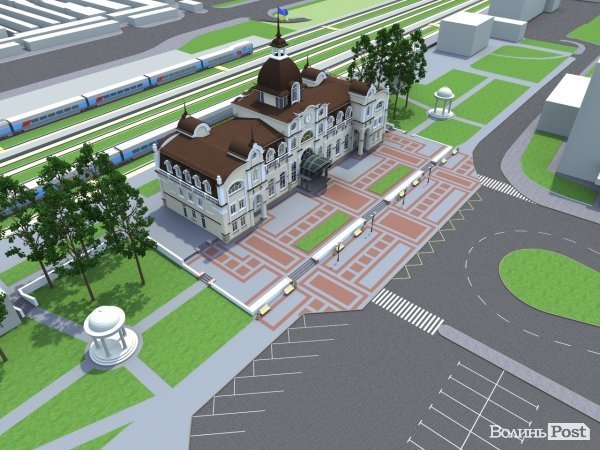 Проект реконструкції Привокзальної площі